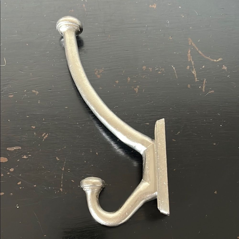 Pottery Barn Silver Wall Hooks